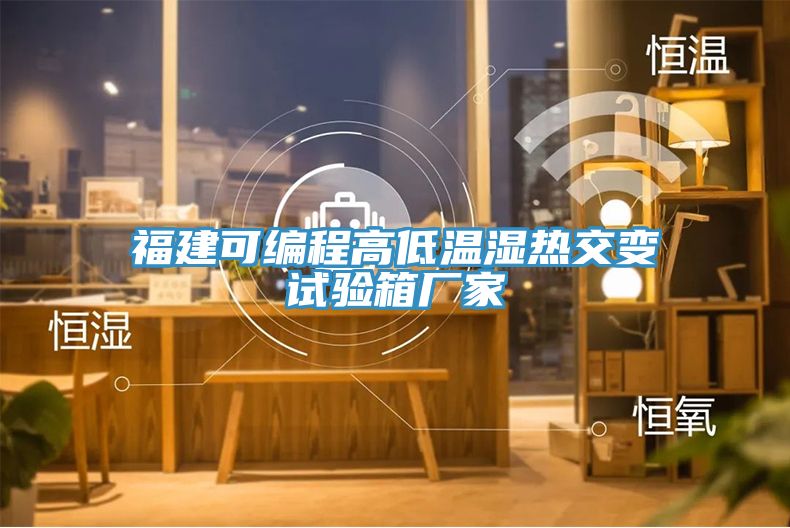 福建可編程高低溫濕熱交變試驗箱廠(chǎng)家