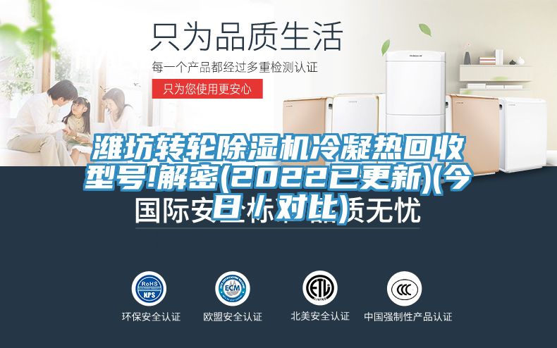 濰坊轉輪除濕機冷凝熱回收型號!解密(2022已更新)(今日／對比)