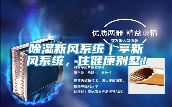 除濕新風(fēng)系統｜享新風(fēng)系統，住健康別墅！