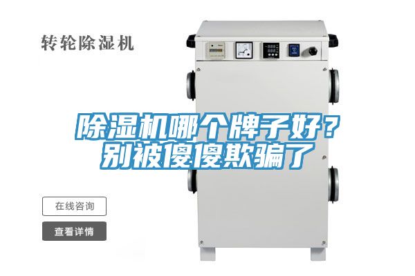 除濕機哪個(gè)牌子好？別被傻傻欺騙了