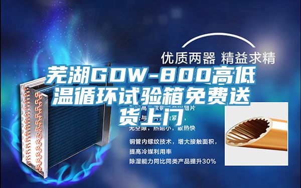 蕪湖GDW-800高低溫循環(huán)試驗箱免費送貨上門(mén)
