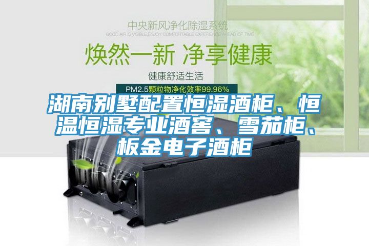 湖南別墅配置恒濕酒柜、恒溫恒濕專(zhuān)業(yè)酒窖、雪茄柜、板金電子酒柜