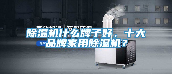 除濕機什么牌子好，十大品牌家用除濕機？