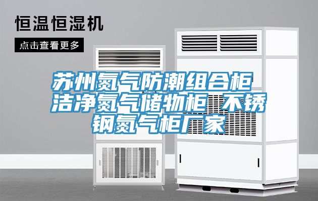 蘇州氮氣防潮組合柜 潔凈氮氣儲物柜 不銹鋼氮氣柜廠(chǎng)家