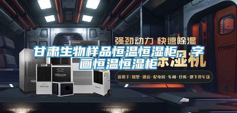 甘肅生物樣品恒溫恒濕柜，字畫(huà)恒溫恒濕柜