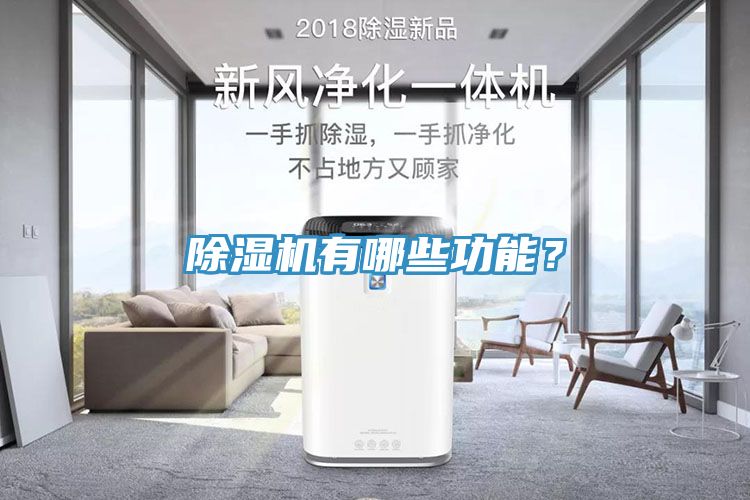 除濕機有哪些功能？