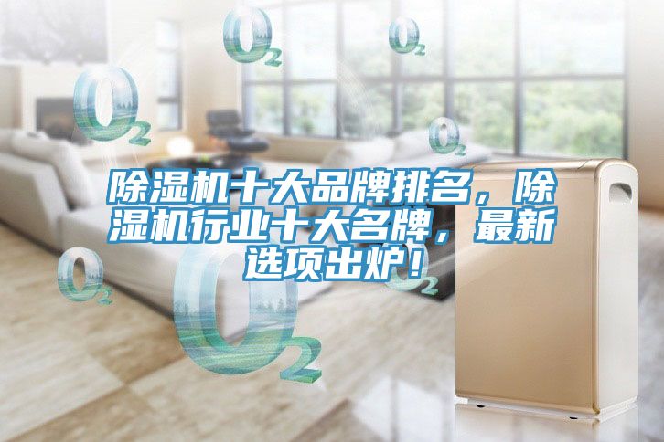 除濕機十大品牌排名，除濕機行業(yè)十大名牌，最新選項出爐！