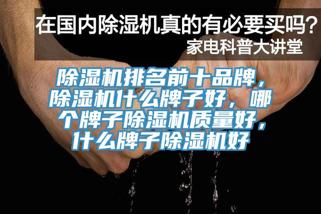 除濕機排名前十品牌，除濕機什么牌子好，哪個(gè)牌子除濕機質(zhì)量好，什么牌子除濕機好