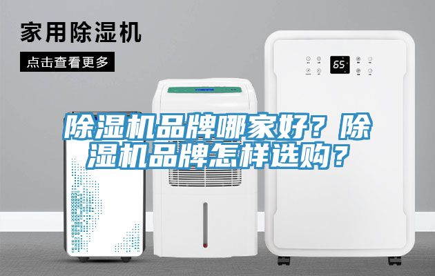 除濕機品牌哪家好？除濕機品牌怎樣選購？