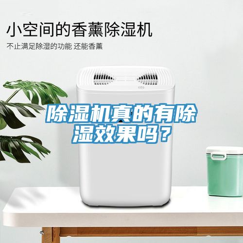 除濕機真的有除濕效果嗎？