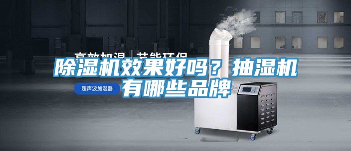除濕機效果好嗎？抽濕機有哪些品牌
