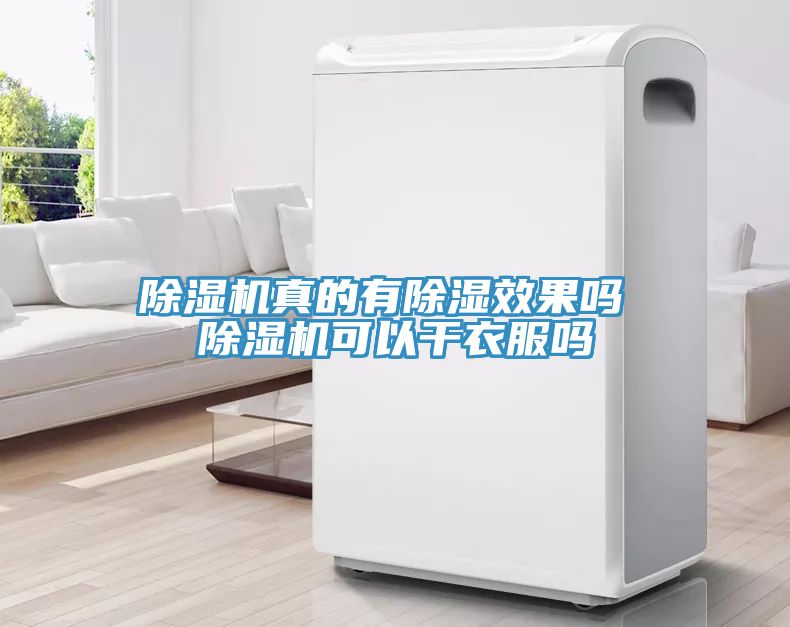 除濕機真的有除濕效果嗎 除濕機可以干衣服嗎