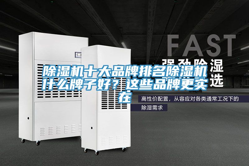 除濕機十大品牌排名除濕機什么牌子好？這些品牌更實(shí)在