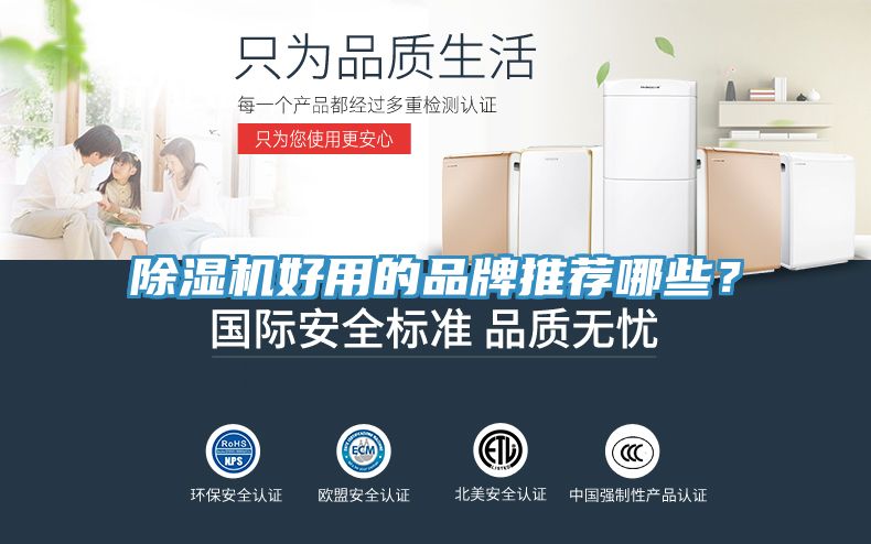 除濕機好用的品牌推薦哪些？