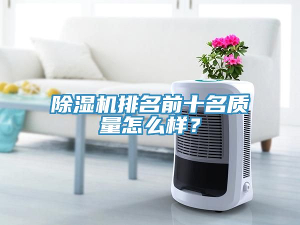 除濕機排名前十名質(zhì)量怎么樣？
