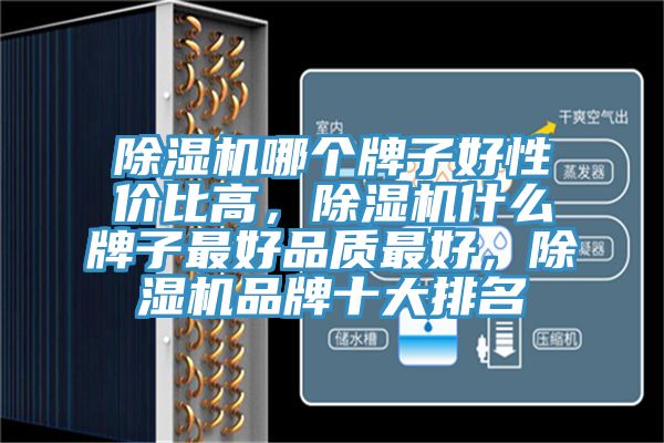 除濕機哪個(gè)牌子好性?xún)r(jià)比高，除濕機什么牌子最好品質(zhì)最好，除濕機品牌十大排名