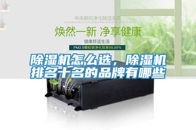 除濕機怎么選，除濕機排名十名的品牌有哪些