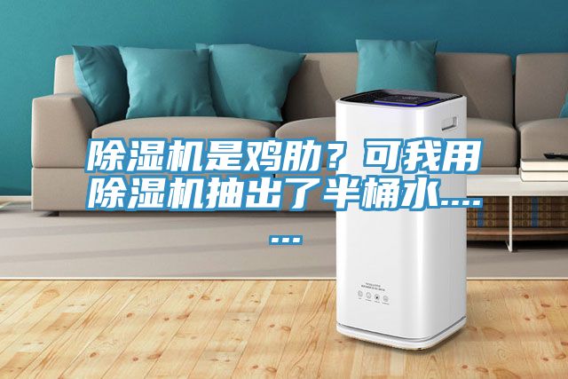 除濕機是雞肋？可我用除濕機抽出了半桶水.......