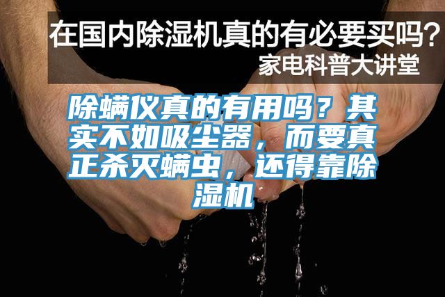 除螨儀真的有用嗎？其實(shí)不如吸塵器，而要真正殺滅螨蟲(chóng)，還得靠除濕機