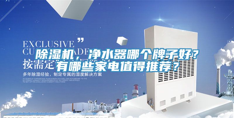 除濕機，凈水器哪個(gè)牌子好？有哪些家電值得推薦？