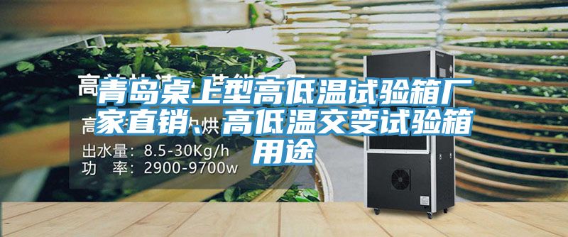 青島桌上型高低溫試驗箱廠(chǎng)家直銷(xiāo)、高低溫交變試驗箱用途
