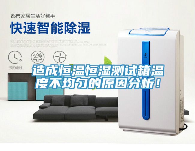 造成恒溫恒濕測試箱溫度不均勻的原因分析！
