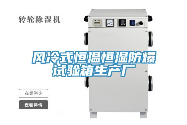 風(fēng)冷式恒溫恒濕防爆試驗箱生產(chǎn)廠(chǎng)