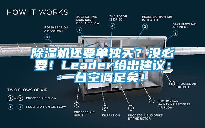 除濕機還要單獨買(mǎi)？沒(méi)必要！Leader給出建議：一臺空調足矣！