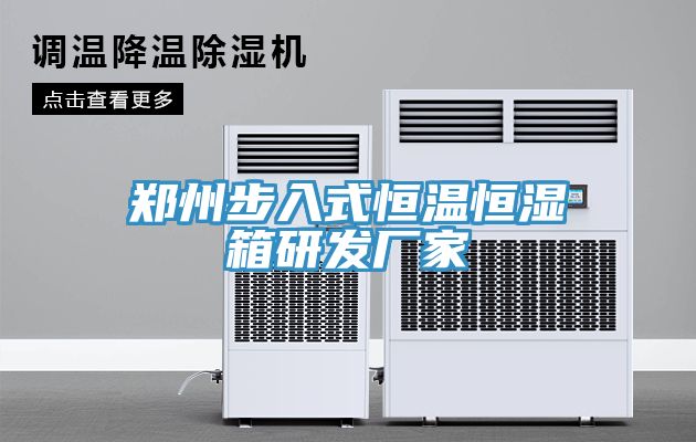鄭州步入式恒溫恒濕箱研發(fā)廠(chǎng)家