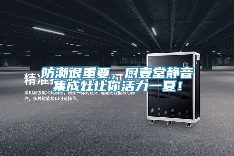 防潮很重要，廚壹堂靜音集成灶讓你活力一夏！