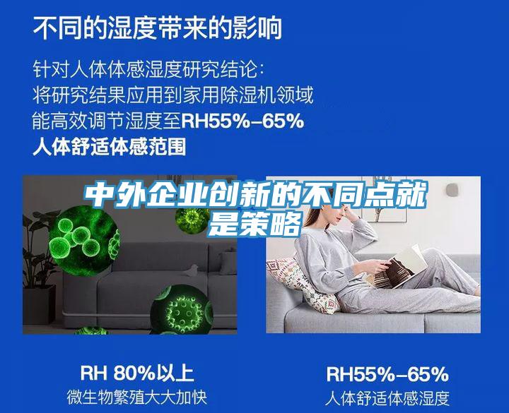 中外企業(yè)創(chuàng  )新的不同點(diǎn)就是策略