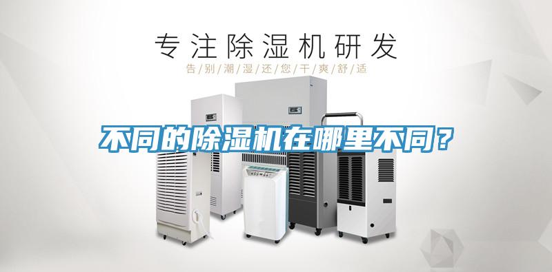 不同的除濕機在哪里不同？