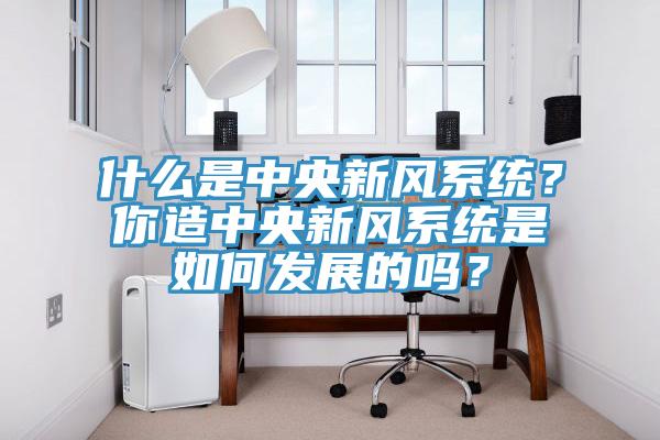 什么是中央新風(fēng)系統？你造中央新風(fēng)系統是如何發(fā)展的嗎？