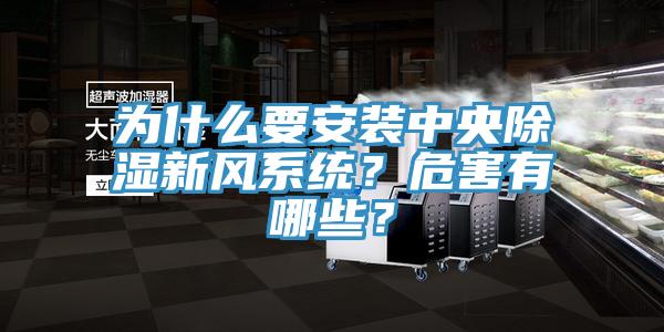 為什么要安裝中央除濕新風(fēng)系統？危害有哪些？