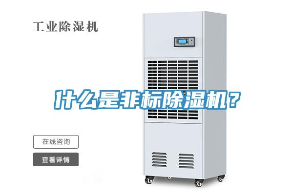 什么是非標除濕機？