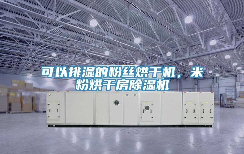 可以排濕的粉絲烘干機，米粉烘干房除濕機