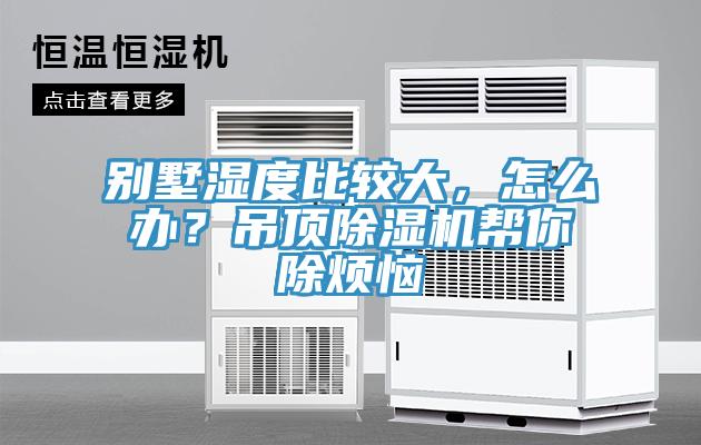 別墅濕度比較大，怎么辦？吊頂除濕機幫你除煩惱