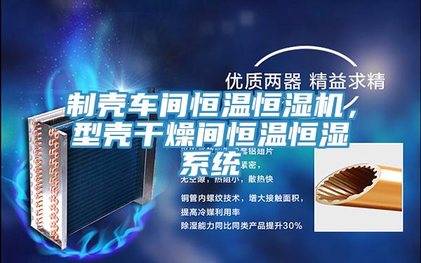 制殼車(chē)間恒溫恒濕機，型殼干燥間恒溫恒濕系統